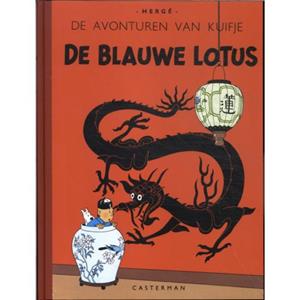 Hergé Kuifje - 4 - DE BLAUWE LOTUS -   (ISBN: 9789030329190)