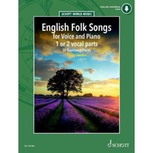 Van Ditmar Boekenimport B.V. English Folk Songs - Schott World Music - Lawson, Philip