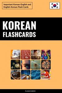 Flashcardo Languages Korean Flashcards -   (ISBN: 9789403787077)