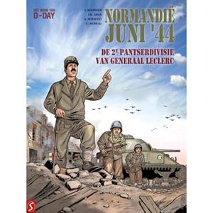 Bruno Marivain Normandië, juni '44 10: De 2de pantserdivisie van generaal Leclerc -   (ISBN: 9789464842371)