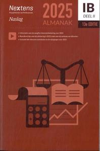 Jits Berns Nextens IB Almanak -   (ISBN: 9789035200289)
