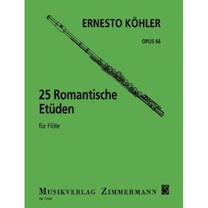 Van Ditmar Boekenimport B.V. 25 Romantische Etüden - Ernesto Köhler