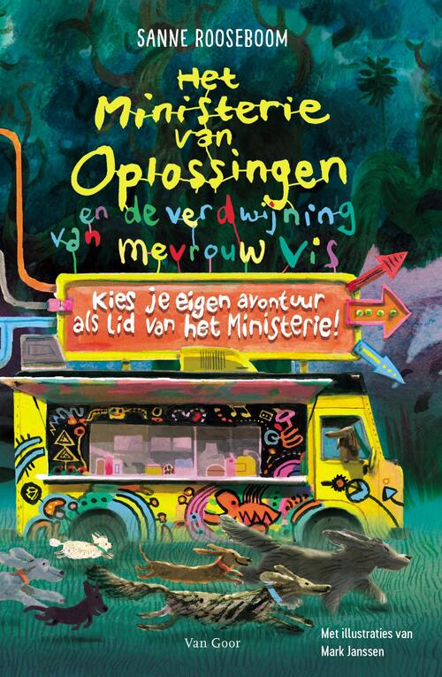 Sanne Rooseboom Ministerie van Oplossingen en de verdwijning van mevrouw Vis -   (ISBN: 9789000399628)