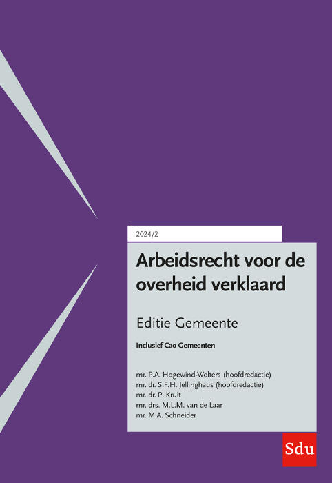 Sdu Uitgevers Arbeidsrecht voor de overheid verklaard -   (ISBN: 9789012410168)