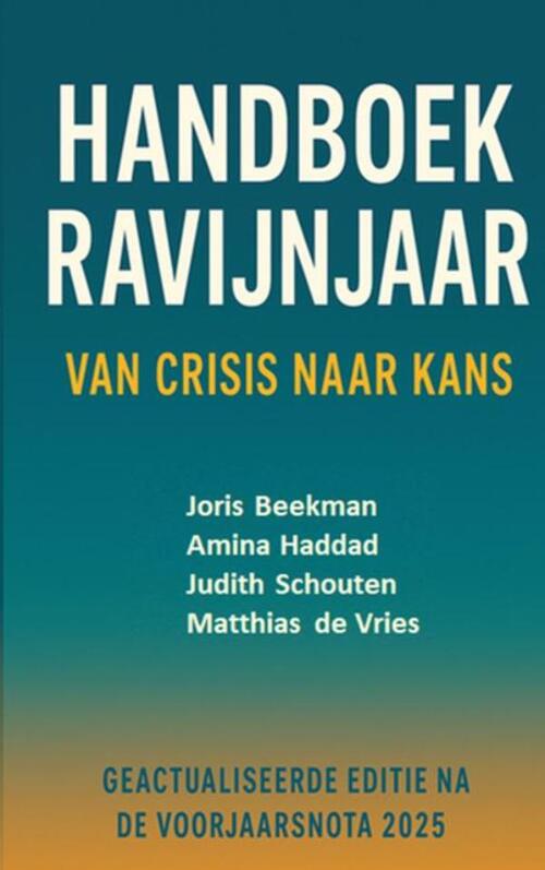 Joris Beekman HANDBOEK RAVIJNJAAR - van crisis naar kans -   (ISBN: 9789403799476)