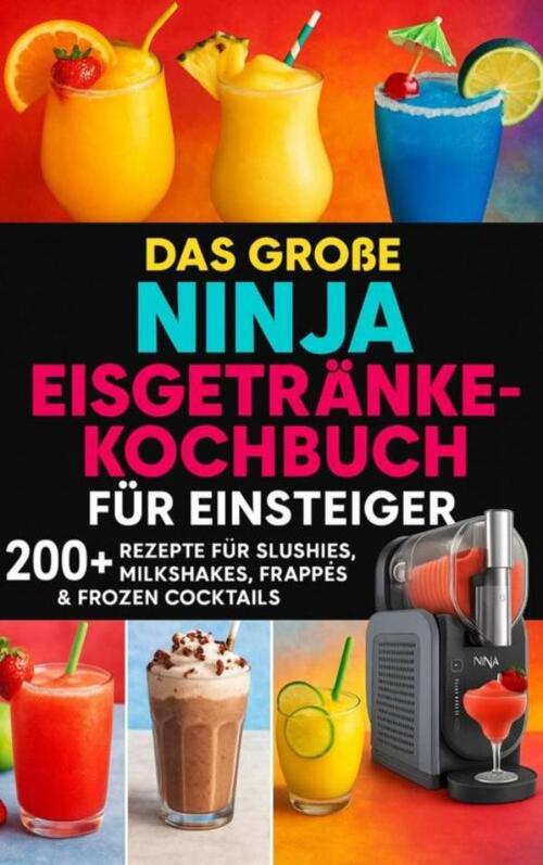 Lia Frost Das große Ninja Eisgetränke-Kochbuch für Einsteiger[FARBAUSGABE] -   (ISBN: 9789403801308)