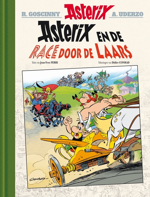Didier Conrad, Jean-Yves Ferri Lu37. asterix en de race door de laars -   (ISBN: 9782864973317)