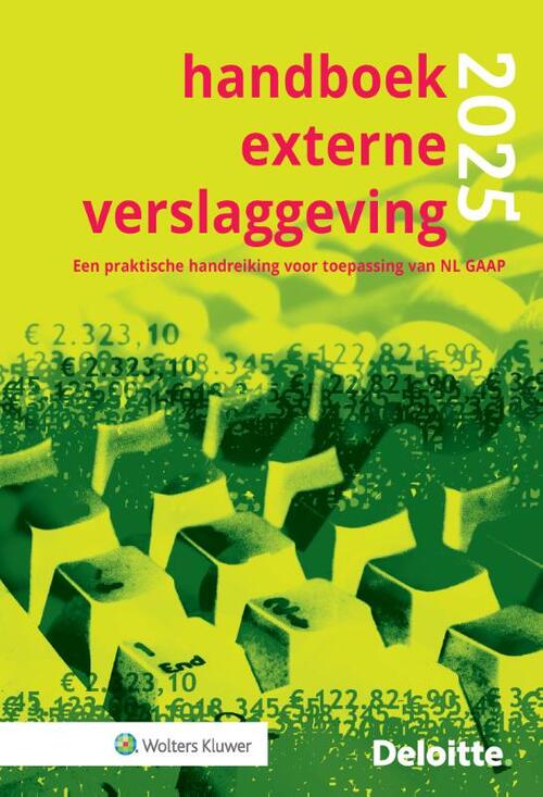 Wolters Kluwer Nederland B.V. Handboek Externe Verslaggeving 2025 -   (ISBN: 9789013178678)