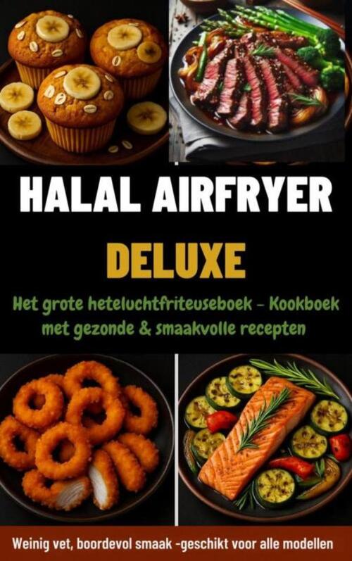 Yasmin Rahimi Halal Airfryer Deluxe: Het grote heteluchtfriteuseboek -   (ISBN: 9789403804507)