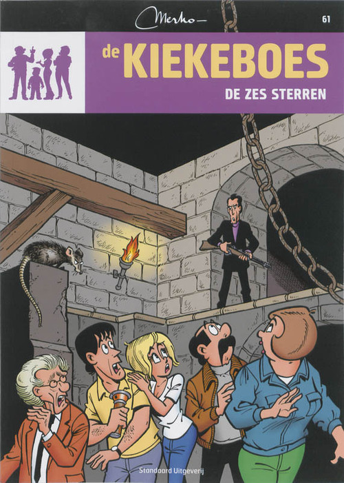 Merho De Kiekeboes 61 - De zes sterren -   (ISBN: 9789002242496)