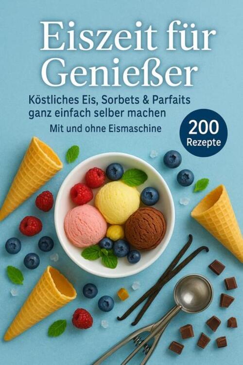 Madame Gelato Eiszeit für Genießer: 200 unwiderstehliche Eisrezepte für jede Jahreszeit -   (ISBN: 9789403807119)