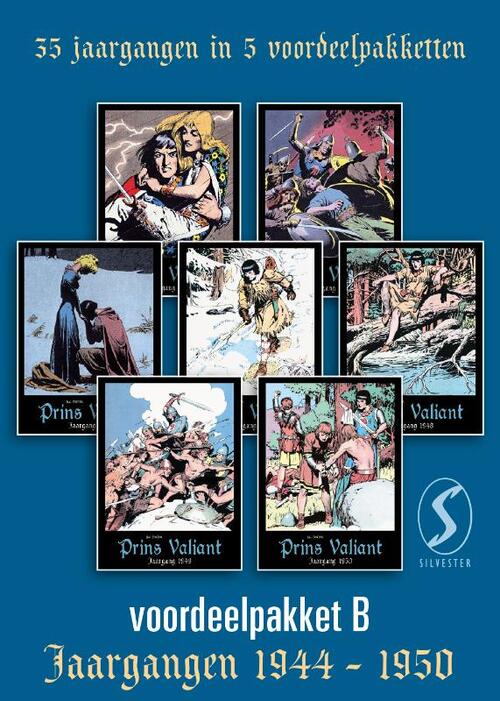 Hal Foster Prins Valiant PAKKET B: deel 08-14 -   (ISBN: 9789464842951)