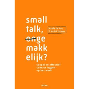 Uitgeverij Thema Smalltalk (On)Gemakkelijk℃ - Axelle de Roy