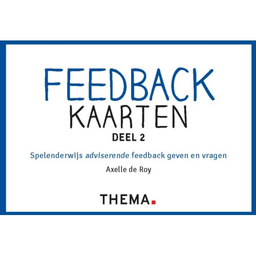 Uitgeverij Thema Feedbackkaarten / 2 - Axelle de Roy