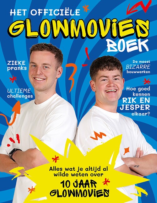 Jesper Weijs, Rik Kleeven Het officiële Glowmovies boek -   (ISBN: 9789043940498)