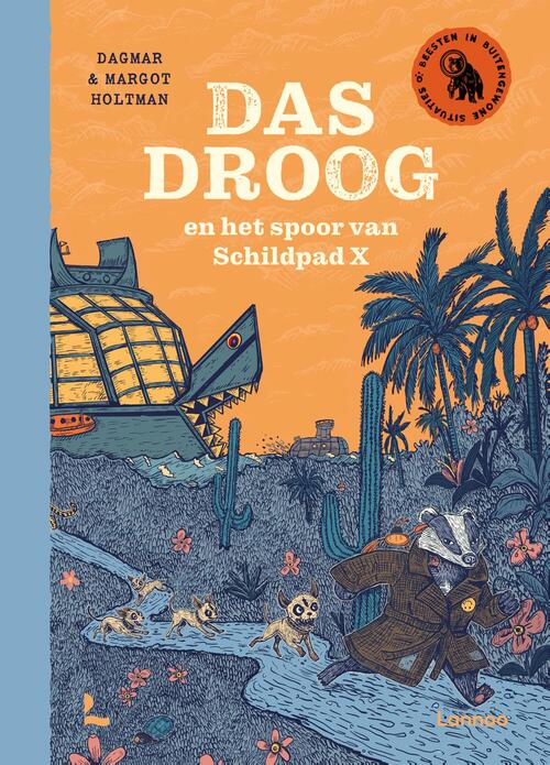 Dagmar Holtman, Margot Holtman Das Droog en het spoor van Schildpad X -   (ISBN: 9789059963825)