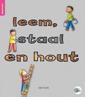 leem, staal, hout