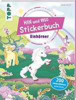 nataschapitz,frechverlag Das Hin-und-weg-Stickerbuch. Einhörner