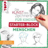 geckokeck Die Kunst des Zeichnens für Kinder Starter-Block - Menschen