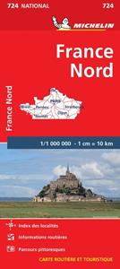 Michelin 724 Frankrijk-Noord -   (ISBN: 9782067199323)