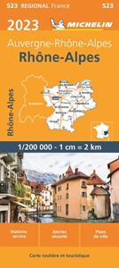 Michelin 523 Rhône-Alpes 2023 -   (ISBN: 9782067258525)