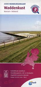 Anwb Wandelregiokaart Waddenkust 1:33.333 -   (ISBN: 9789018046378)