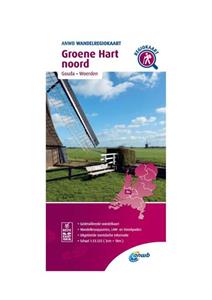 Anwb Wandelregiokaart Groene Hart noord 1:33.333 -   (ISBN: 9789018046637)