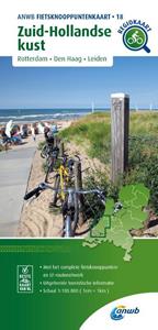 Anwb Fietsknooppuntenkaart Zuid-Hollandse kust 1:100.000 -   (ISBN: 9789018046910)