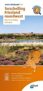 Anwb Fietskaart Terschelling, Friesland noordwest 1:66.666 -   (ISBN: 9789018047023)
