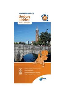 Anwb Fietskaart Limburg midden 1:66.666 -   (ISBN: 9789018047405)