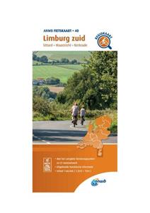 Anwb Fietskaart Limburg zuid 1:66.666 -   (ISBN: 9789018047412)