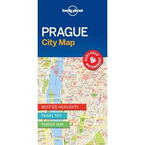 Lonely Planet  City Map Prague (1st Ed)