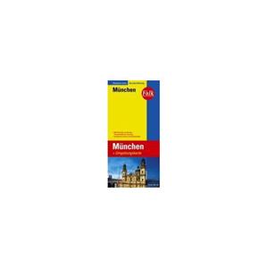 Van Ditmar Boekenimport B.V. Falk Stadtplan Extra Standardfaltung München 1 : 20 000