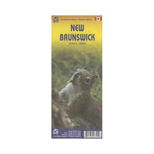 Van Ditmar Boekenimport B.V. New Brunswick / Nouveau-Brunswick 1 : 350 000 - Itmb Canada