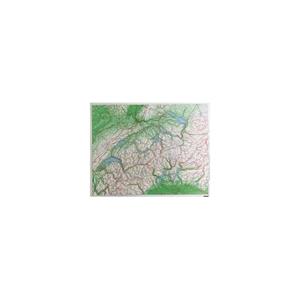 Van Ditmar Boekenimport B.V. Kunststoffrelief Schweiz 1 : 500 000