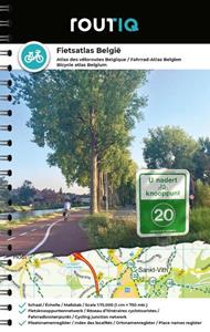Routiq Fietsknooppuntenatlas België -   (ISBN: 9789028704947)