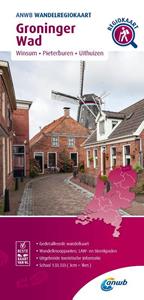 Anwb Retail Groninger Wad - Anwb Wandelregiokaart - ANWB