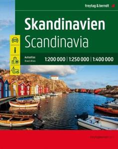 62damrak F&B Wegenatlas Scandinavië - F&B Atlassen