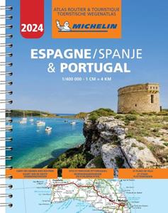 Michelin 9 Michelin Wegenatlas Spanje & Portugal 2024 -   (ISBN: 9782067261518)