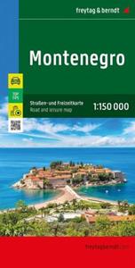 62damrak F&B Montenegro Wegenkaart 1:150.000 - F&B Wegenkaarten