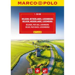 62damrak Marco Polo Wegenatlas Benelux - Marco Polo Atlassen