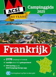 Acsi Campinggids Frankrijk 2025 -   (ISBN: 9789493182707)