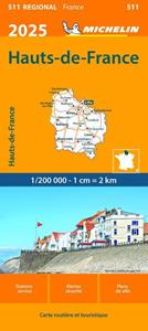 Michelin 511 Hauts-de-France 2025 -   (ISBN: 9782067264687)