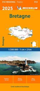 Michelin 512 Bretagne 2025 -   (ISBN: 9782067264694)