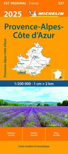 Michelin 527 Provence, Cote-d'Azur 2025 -   (ISBN: 9782067264847)