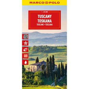 62damrak Marco Polo Wegenkaart Toscane - Marco Polo Wegenkaart
