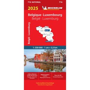 Michelin 716 België / Luxemburg -   (ISBN: 9782067265325)
