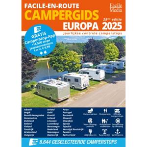 Facile Media B.V. Campergids Europa 2025 - Facile-En-Route