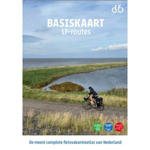 Stichting Landelijk Fietsplatform Basiskaart LF-routes -   (ISBN: 9789072930767)