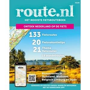 Fietsrouteboek 2025 Route.nl -   (ISBN: 9789028705708)